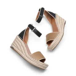 Adjustable Ankle Strap Espadrille Platform Sandals