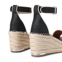 Adjustable Ankle Strap Espadrille Platform Sandals