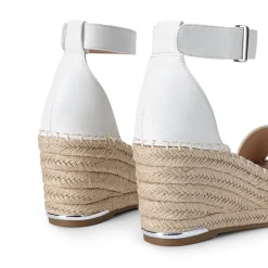 Adjustable Ankle Strap Espadrille Platform Sandals