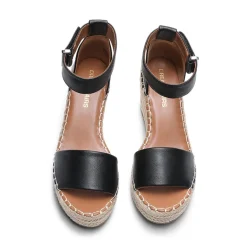 Adjustable Ankle Strap Espadrille Platform Sandals