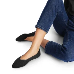 Almond Toe Arch Support Flats
