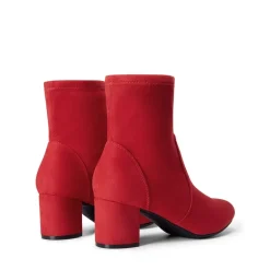 Almond Toe Chunky Ankle Boots