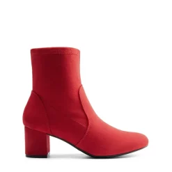 Almond Toe Chunky Ankle Boots