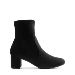 Almond Toe Chunky Ankle Boots