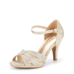Amore Open Toe Pump Heel Sandals