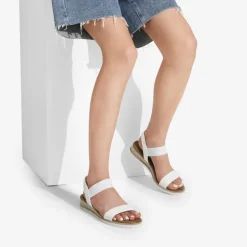 Ankle Elastic Strap Espadrille Flat Sandals