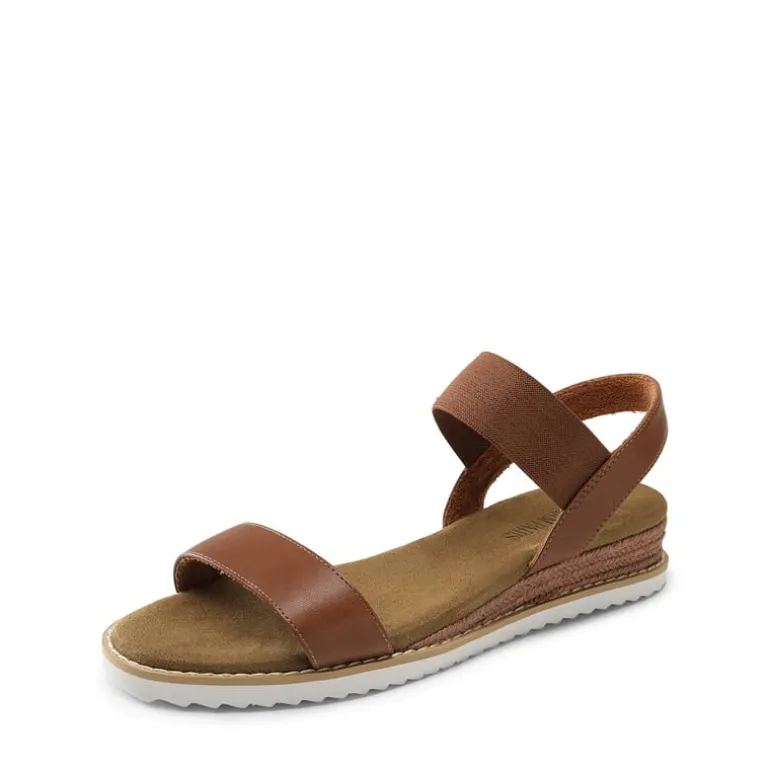 Ankle Elastic Strap Espadrille Flat Sandals