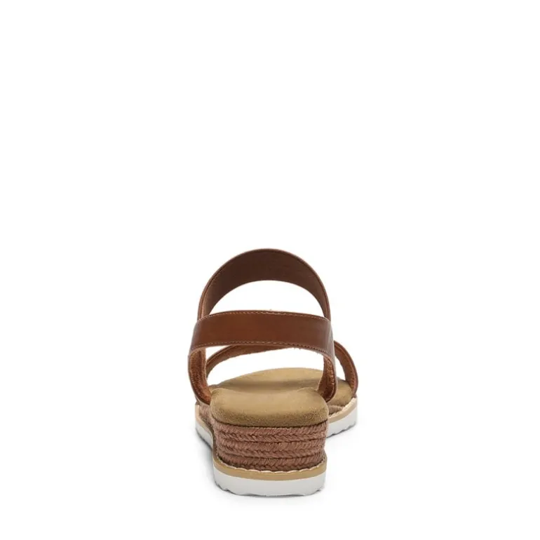 Ankle Elastic Strap Espadrille Flat Sandals