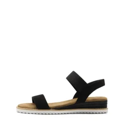 Ankle Elastic Strap Espadrille Flat Sandals