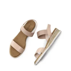 Ankle Elastic Strap Espadrille Flat Sandals