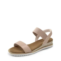 Ankle Elastic Strap Espadrille Flat Sandals
