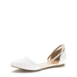Ankle Strap Ballerina Flats
