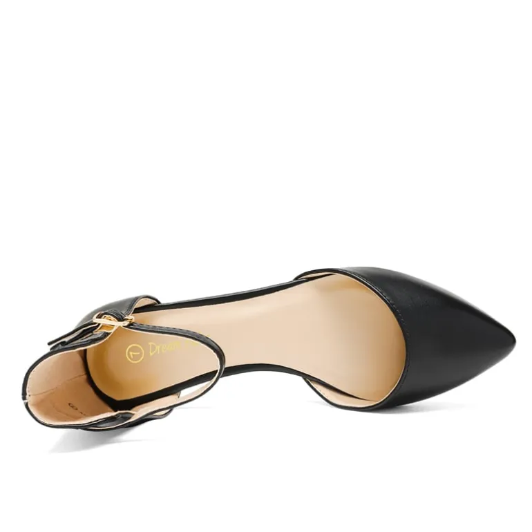Ankle Strap Ballet Flats