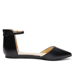 Ankle Strap Ballet Flats
