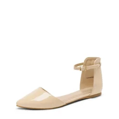Ankle Strap Ballet Flats