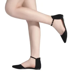 Ankle Strap Ballet Flats