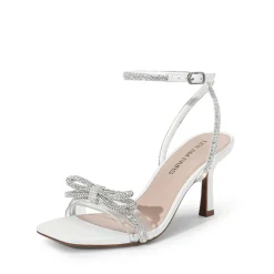 Ankle Strap Crystal Rhinestone Heels