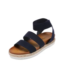 Ankle Strap Espadrille Platform Wedges