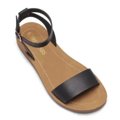 Ankle Strap Flat Buckle Sandals