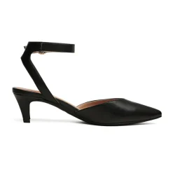Ankle Strap Low Heel Pumps