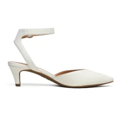 Ankle Strap Low Heel Pumps