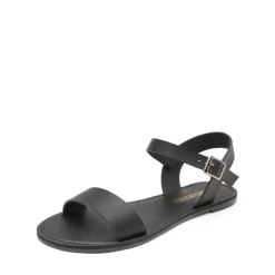 Ankle Strap Open Toe Flat Sandals