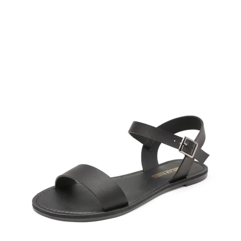 Ankle Strap Open Toe Flat Sandals