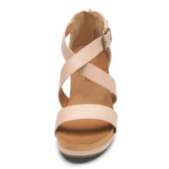 Ankle Strap Open-Toe Platform Wedge Sandals