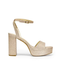 Ankle-Strap Platform Chunky High Heel Sandals