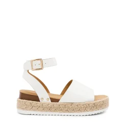 Ankle Strap Platform Espadrille Sandals