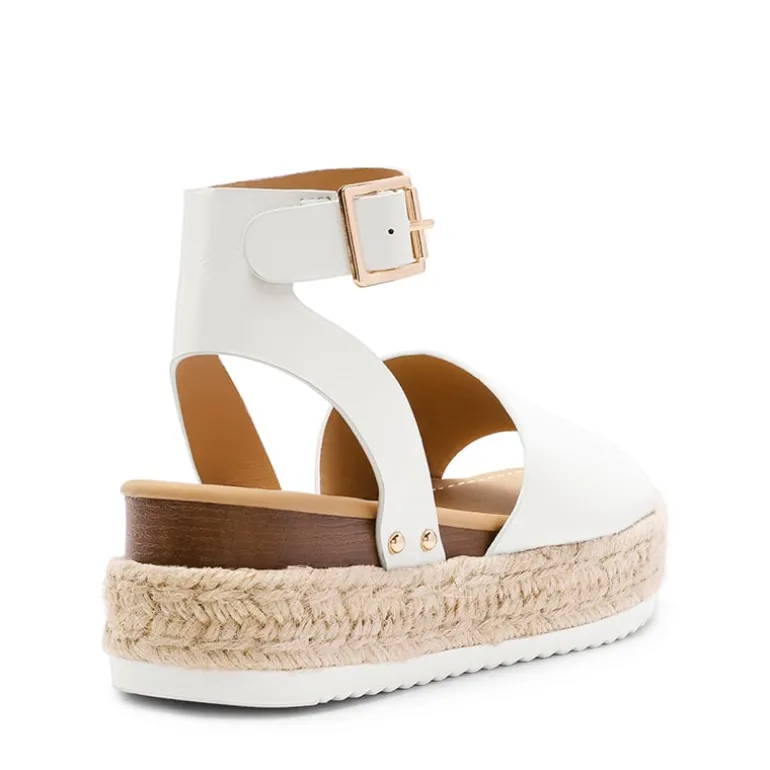 Ankle Strap Platform Espadrille Sandals