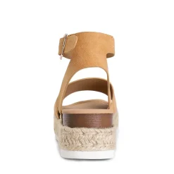 Ankle Strap Platform Espadrille Sandals