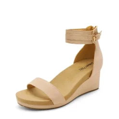 Ankle Strap Platform Wedge Heel Sandals