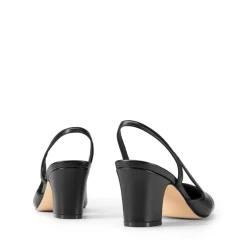 Ankle Strap Slingback Cap Toe Pumps