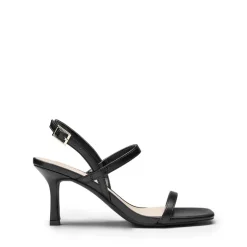Ankle Strap Square-Toe Strappy Sandals