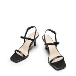 Ankle Strap Square-Toe Strappy Sandals