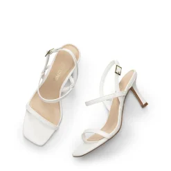 Ankle Strap Square-Toe Strappy Sandals