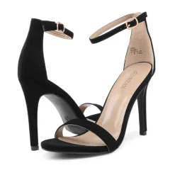 Ankle Strap Stiletto High Heel Sandals