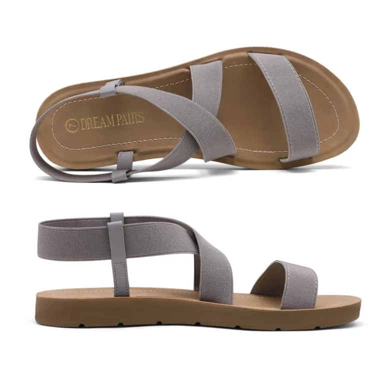 Ankle Strap Summer Flat Sandals