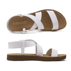 Ankle Strap Summer Flat Sandals