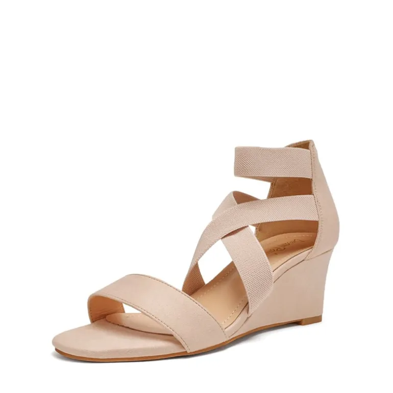 Ankle Strap Wedge Heel Sandals