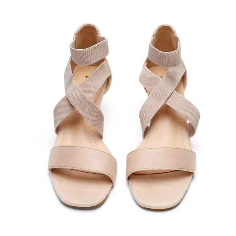 Ankle Strap Wedge Heel Sandals