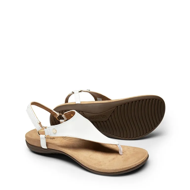 Arch Support Flat Thong Sandals