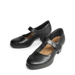 Ascenelle Arch Support Block Mary Jane Pumps