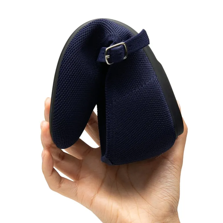 Ascenelle Breathable Arch Support Strap Flats Knit Edition