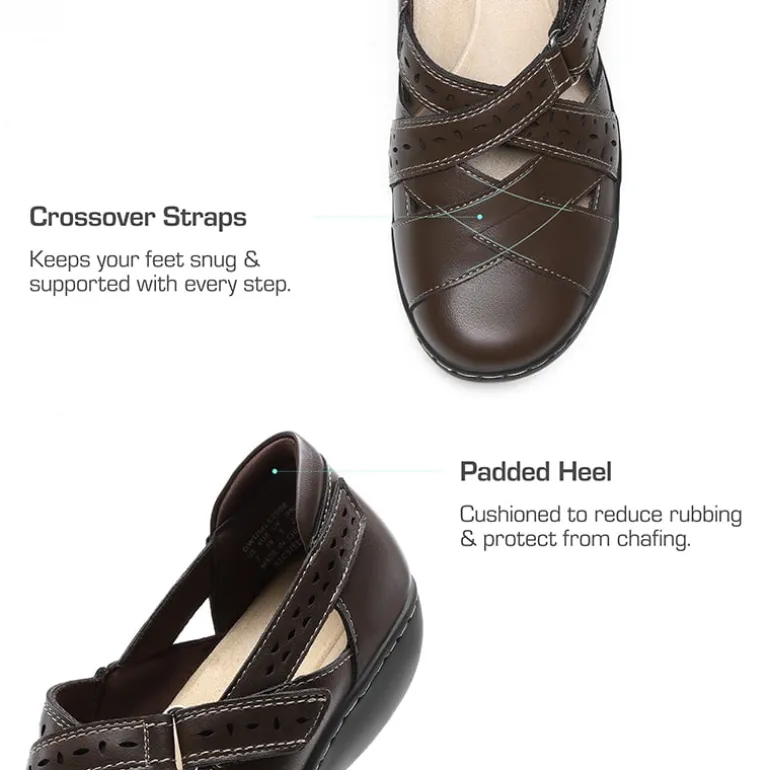 Ascenelle Comfortable Arch Support Casual Flats