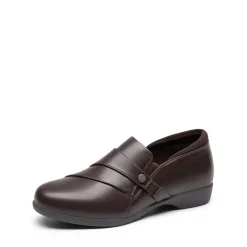 Ascenelle Comfortable Low Heel Slip-on Flats
