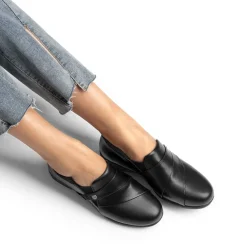 Ascenelle Comfortable Low Heel Slip-on Flats