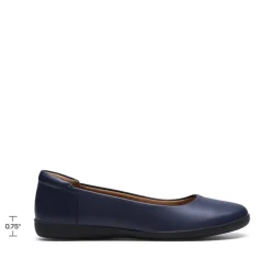 Ascenelle Comfortable Round Toe Ballet Flats