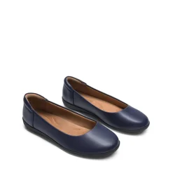 Ascenelle Comfortable Round Toe Ballet Flats